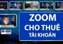 Thuê tài khoản Zoom pro, cho thuê tài khoản zoom webinar, dịch vụ họp trực tuyến